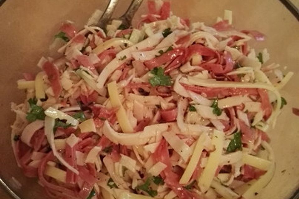 Schwäbischer Wurstsalat Schwäbischer Wurstsalat
