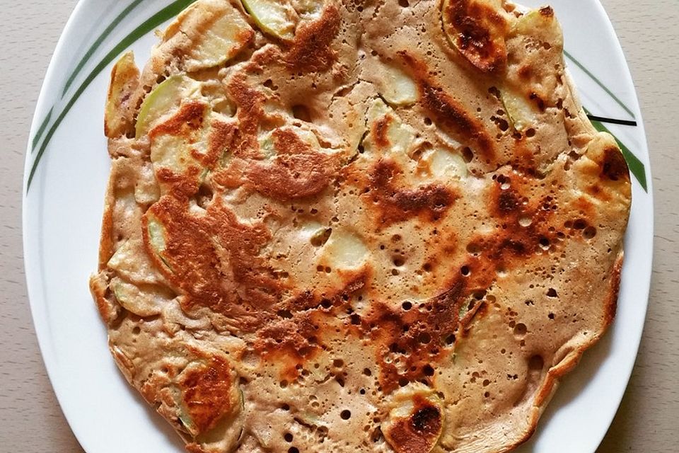 Apfelplätzchen aus der Pfanne