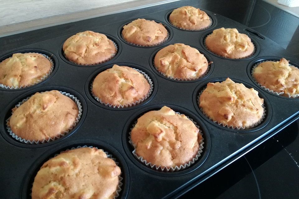 Apfelmuffins nach Omas Art