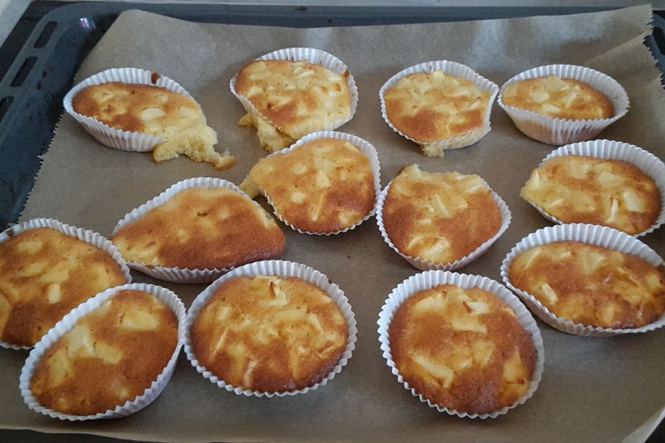 Apfelmuffins nach Omas Art