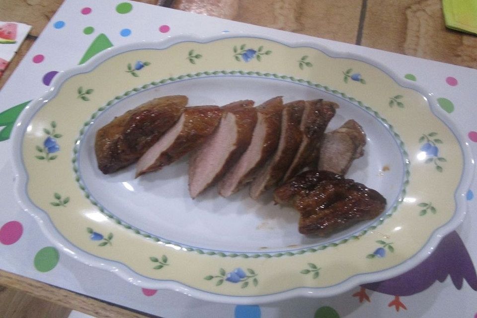 Glasiertes Schweinefilet