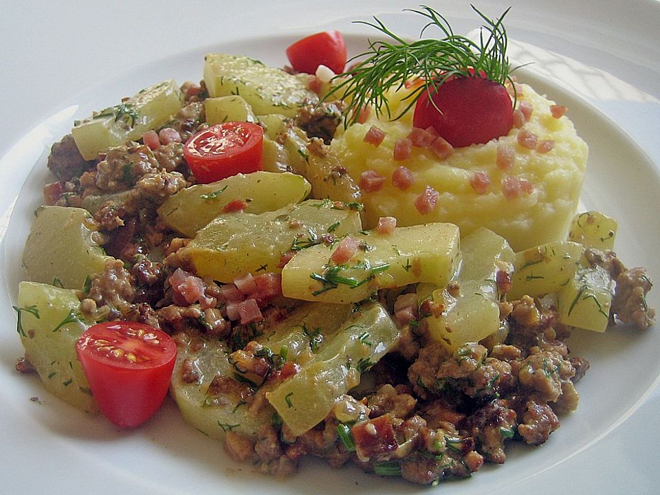 Gurkengemüse mit Mett von Tanit| Chefkoch