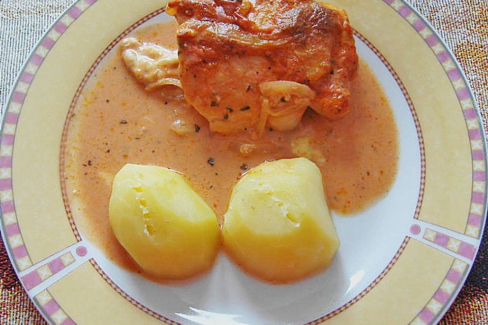 Überbackene Putenbrustfilets