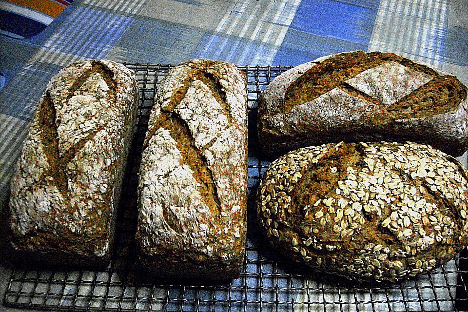 Roggen - Dinkel - Brot