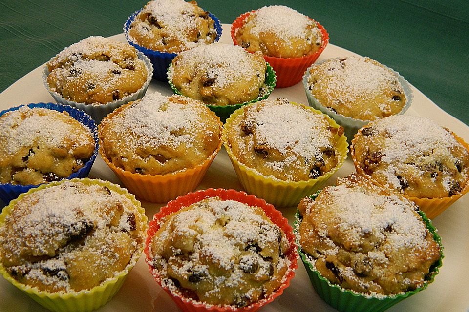 Quarkstollen - Muffins