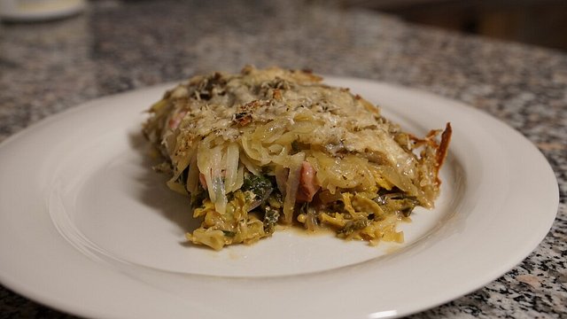 Rahmwirsing mit Kartoffelkruste von knobichili