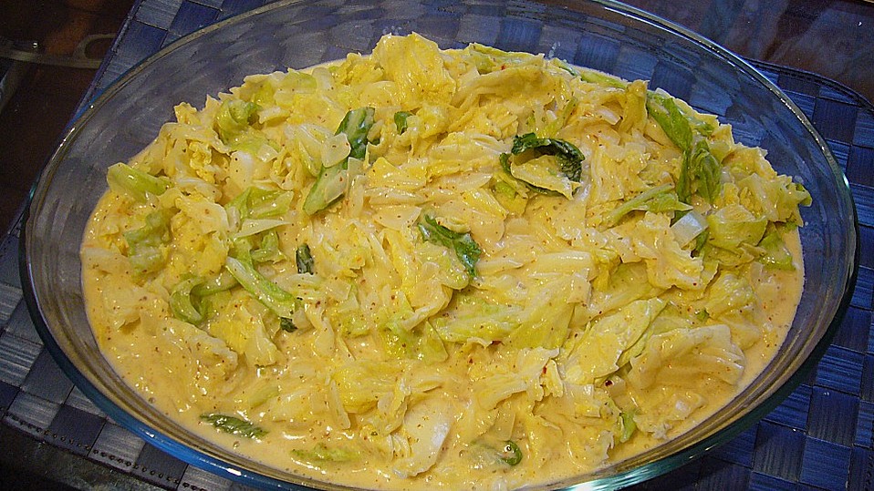 Rahmwirsing mit Kartoffelkruste von knobichili