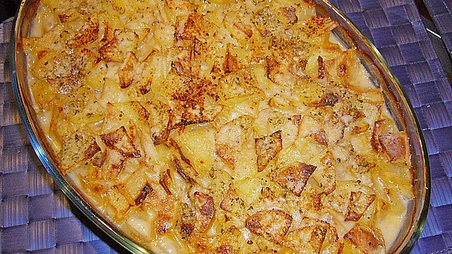 Rahmwirsing mit Kartoffelkruste von knobichili