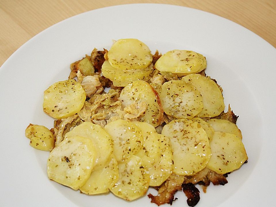 Rahmwirsing mit Kartoffelkruste von knobichili | Chefkoch