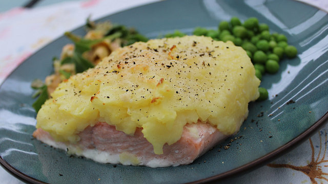 Lachs mit Kartoffelhaube von alexandradugas