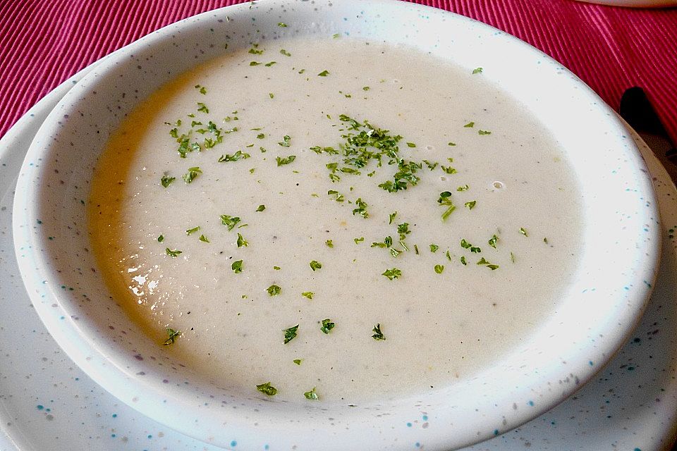 Kohlrabicremesuppe