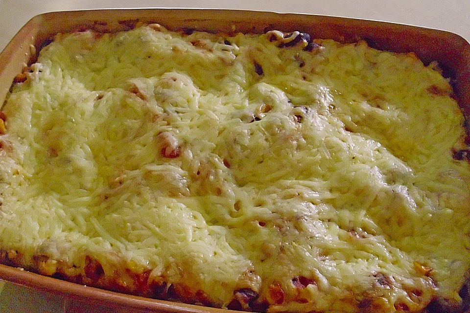 Lasagne mexikanische Art