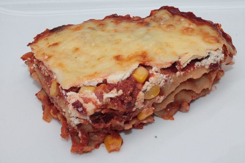 Lasagne mexikanische Art