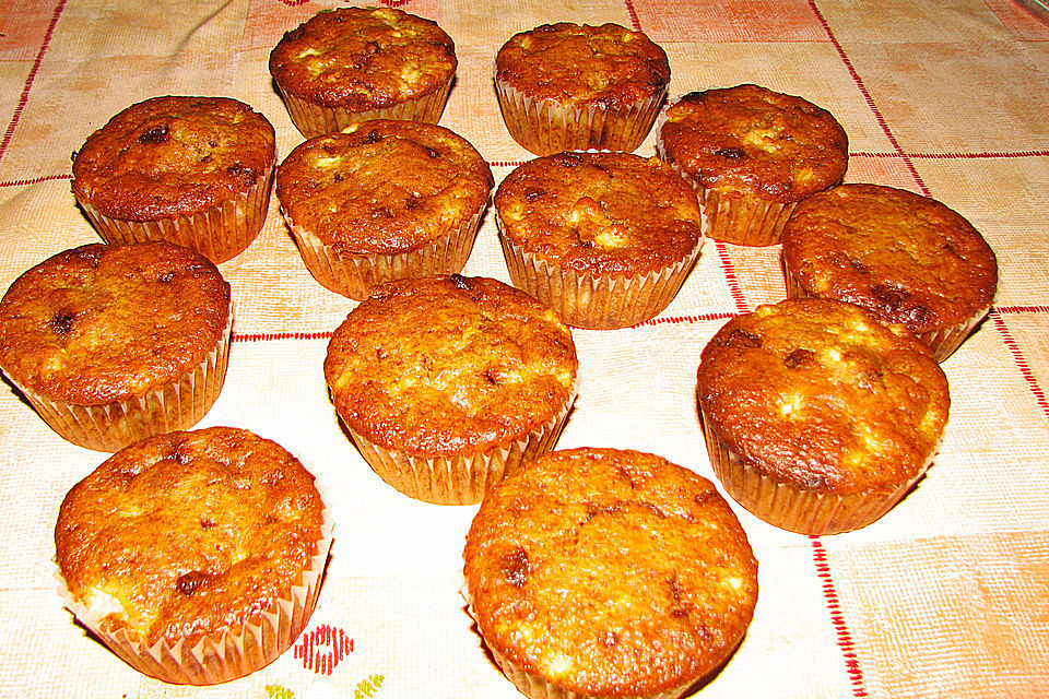 Apfel - Vanille - Muffins