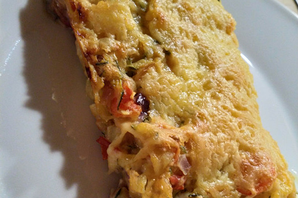 Zucchini-Lasagne ohne Fleisch