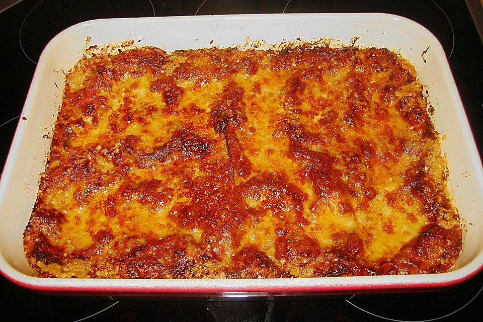 Zucchini-Lasagne ohne Fleisch