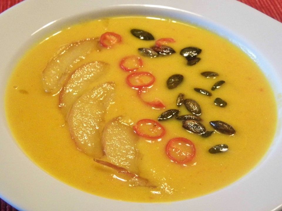 Kürbis-Apfel-Suppe von bilana | Chefkoch