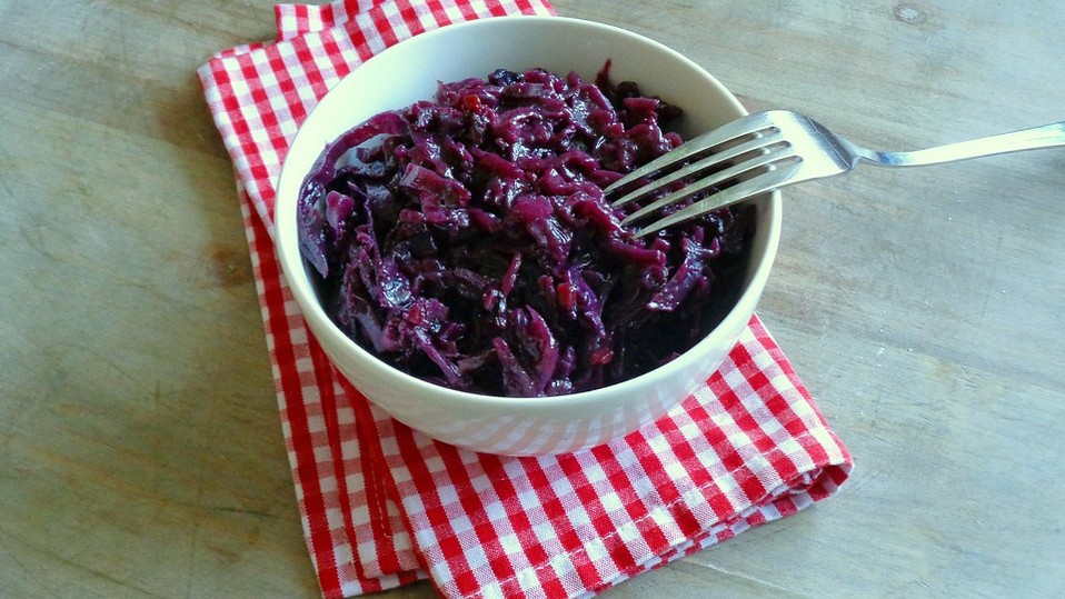 Fruchtiger Rotkohl mit Portwein von carrara Fruchtiger Rotkohl mit Portwein von carrara
