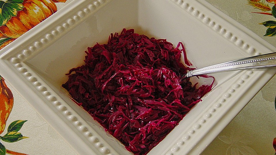 Fruchtiger Rotkohl mit Portwein von carrara Fruchtiger Rotkohl mit Portwein von carrara