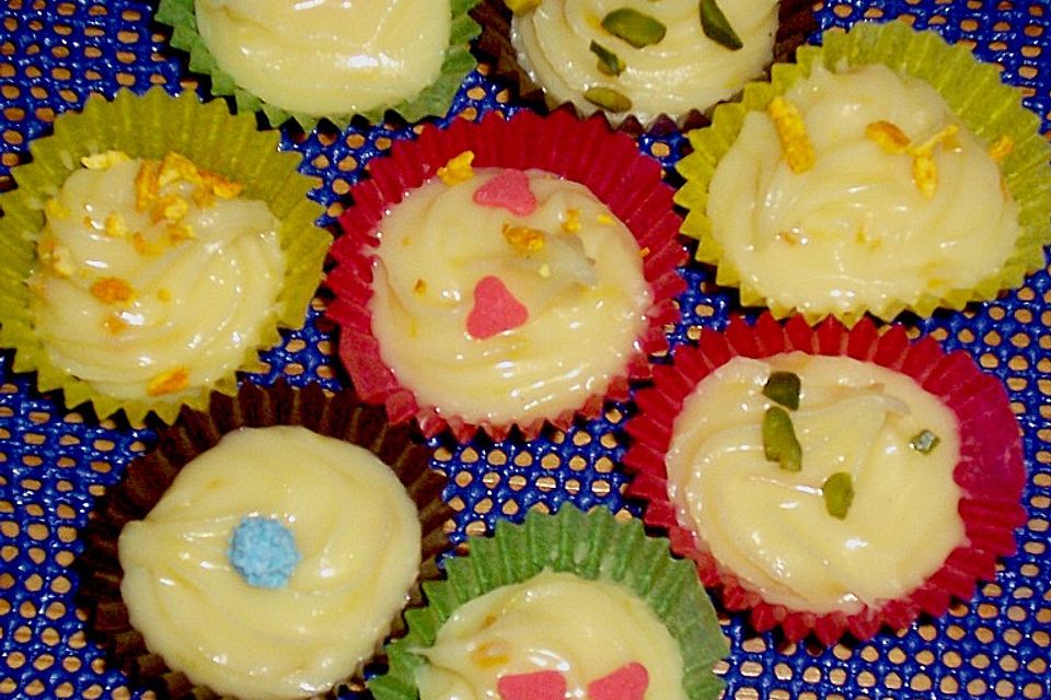 Orangentrüffel mit Lavendel Orangentrüffel mit Lavendel