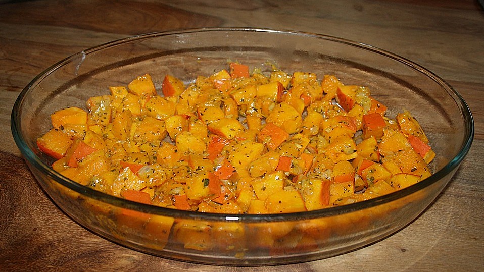 Kürbis - Mozzarella - Auflauf von Bluemousetina