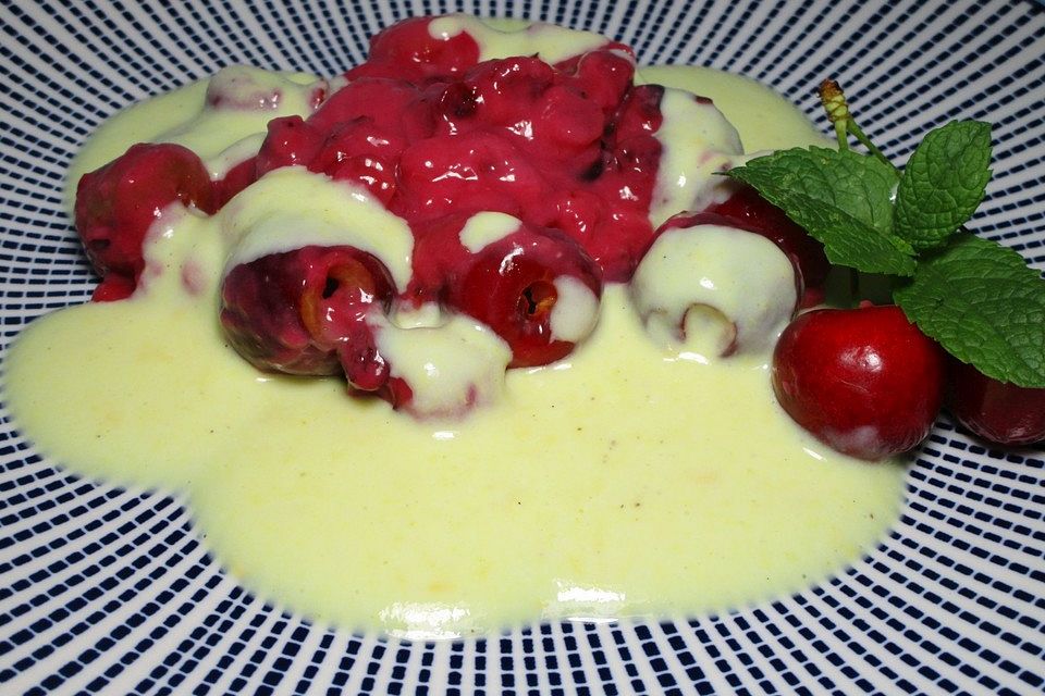 Vanille - Joghurt - Sauce