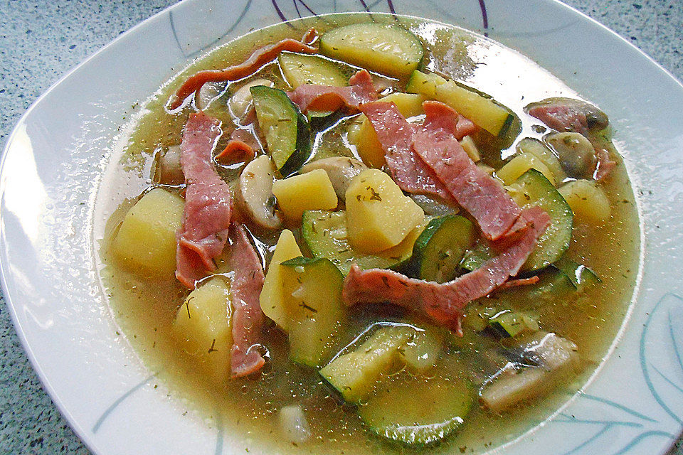Zucchini - Eintopf