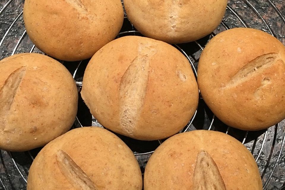 Brot und Brötchen schleifen