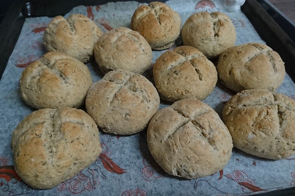 Brot und Brötchen schleifen