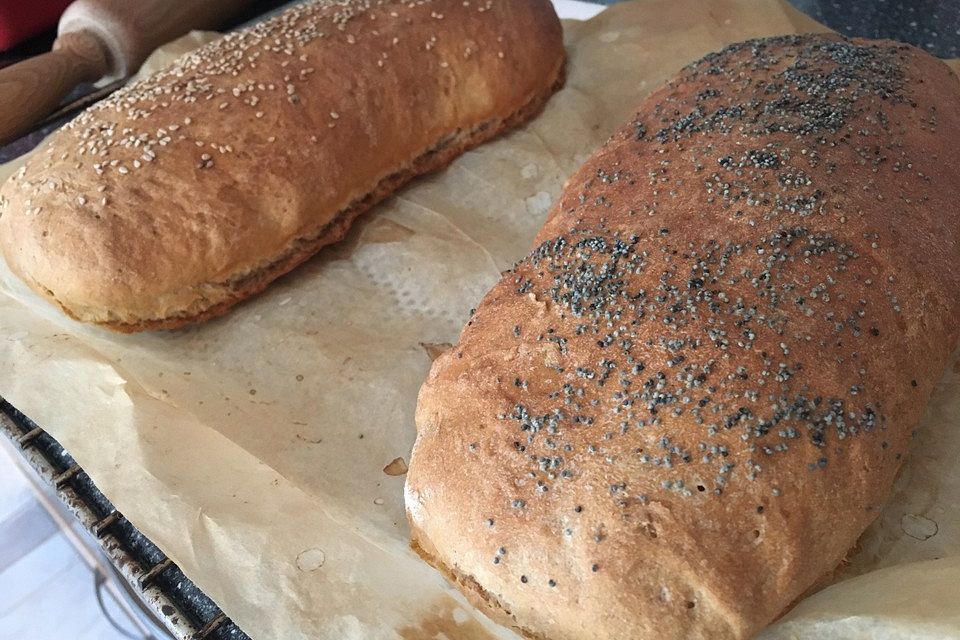 Brot und Brötchen schleifen