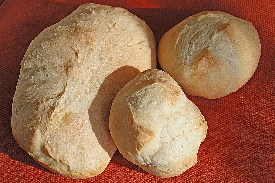 Brot und Brötchen schleifen