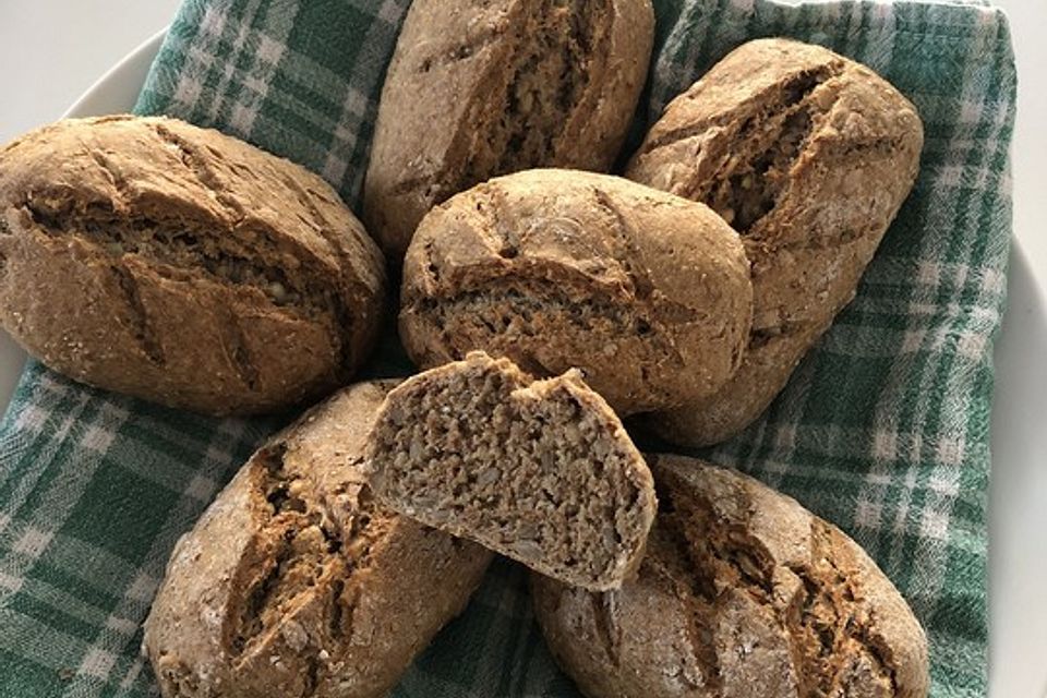 Brot und Brötchen schleifen