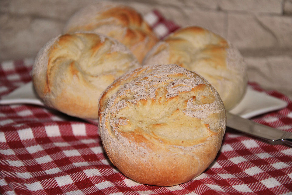 Brot und Brötchen schleifen