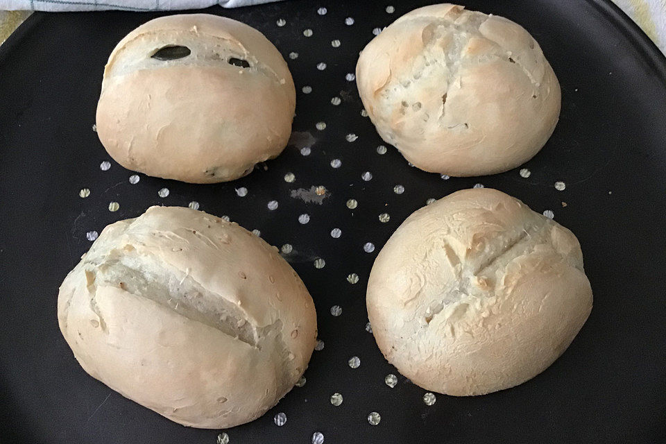 Brot und Brötchen schleifen