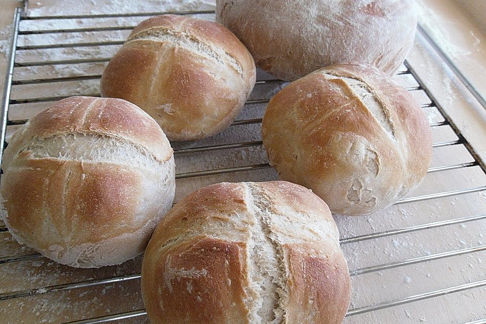 Brot und Brötchen schleifen