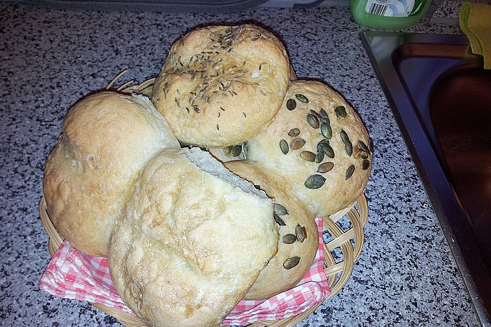 Brot und Brötchen schleifen