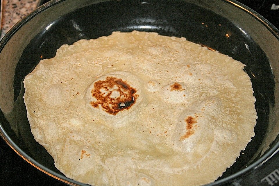 Weizenmehl-Tortillas