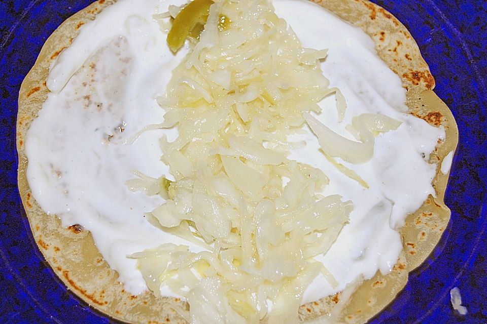 Weizenmehl-Tortillas