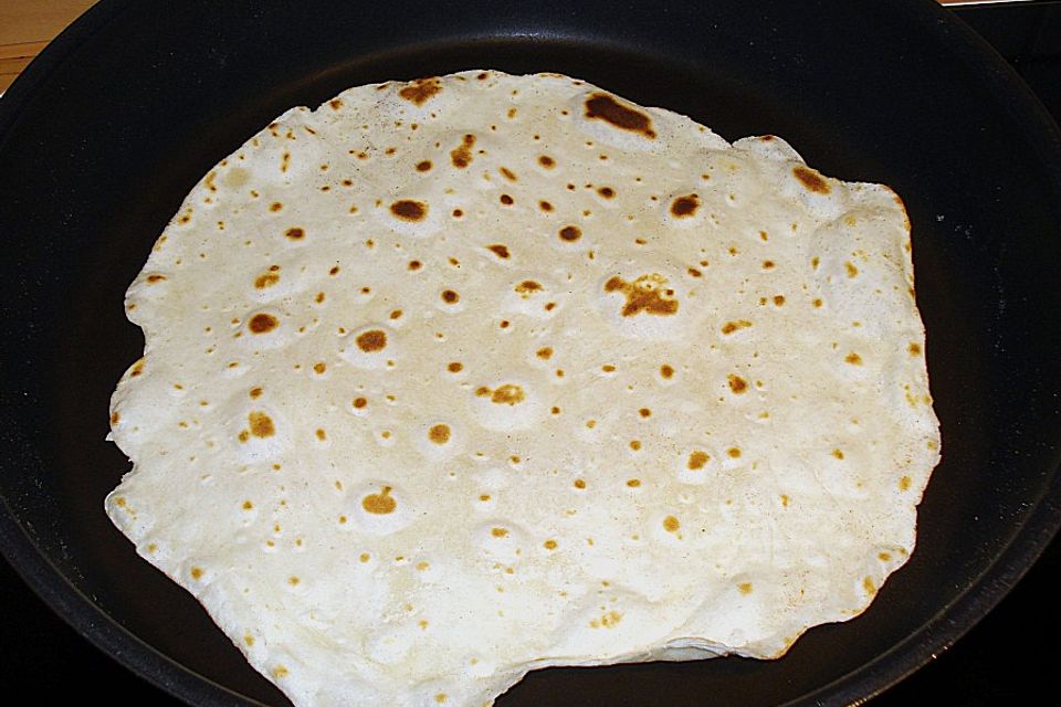 Weizenmehl-Tortillas