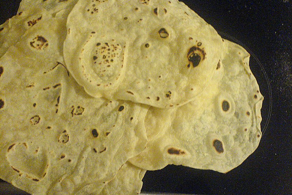 Weizenmehl-Tortillas