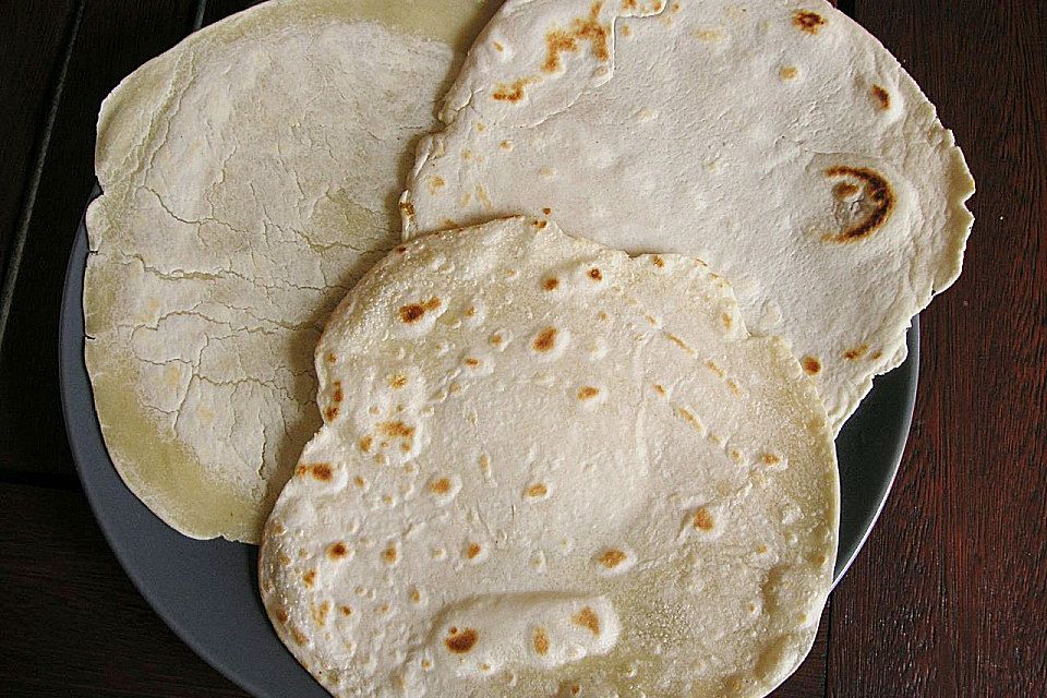 Weizenmehl-Tortillas