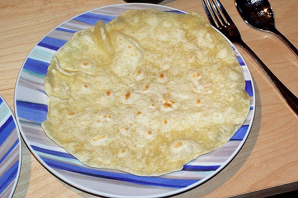 Weizenmehl-Tortillas
