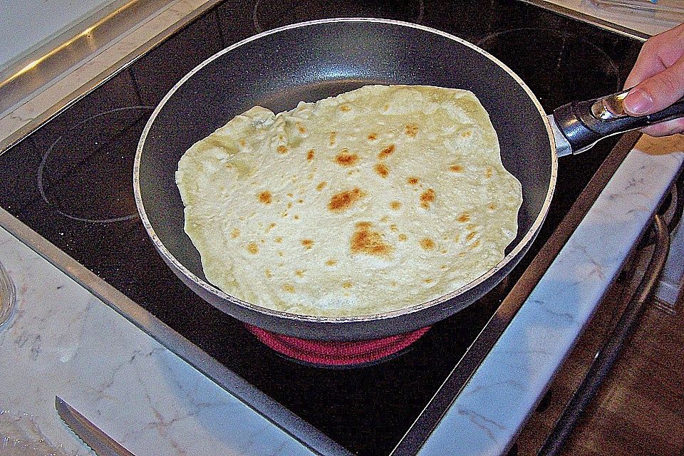 Weizenmehl-Tortillas