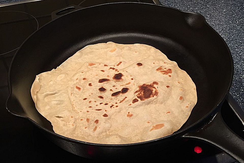 Weizenmehl-Tortillas