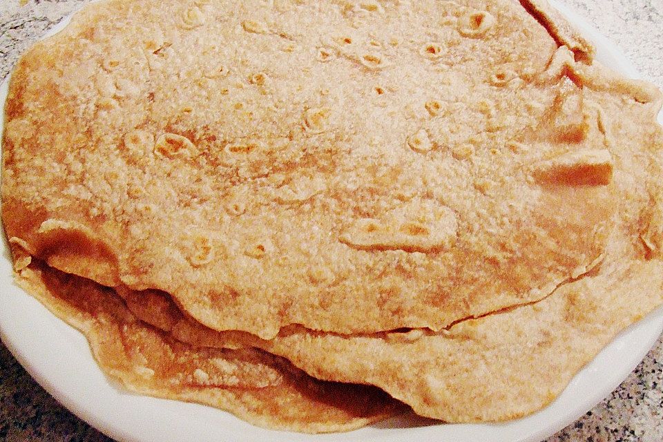 Weizenmehl-Tortillas