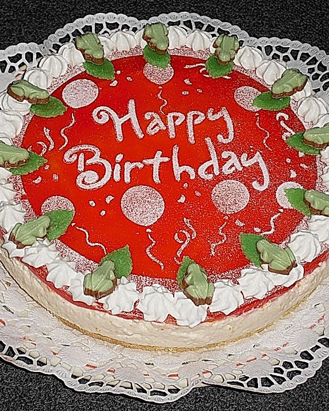 Happy Birthday - Torte