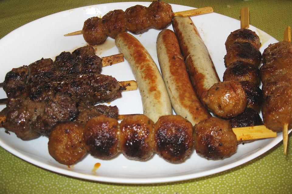 Bunter Grillteller Bunter Grillteller
