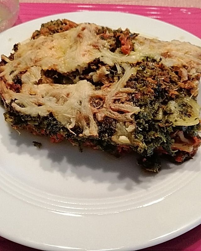 Grünkohl-Lasagne
