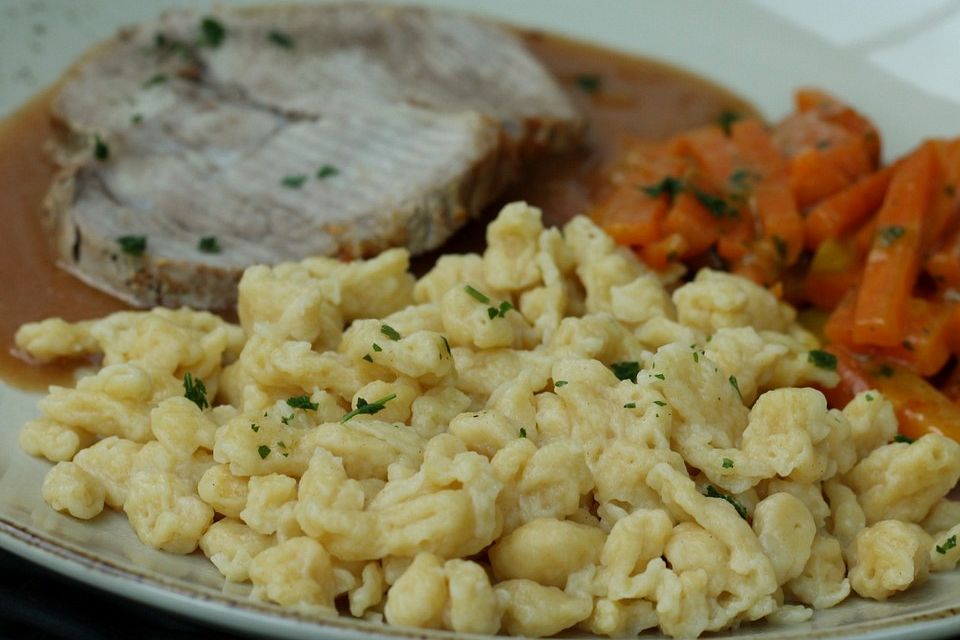 Dinkelspätzle