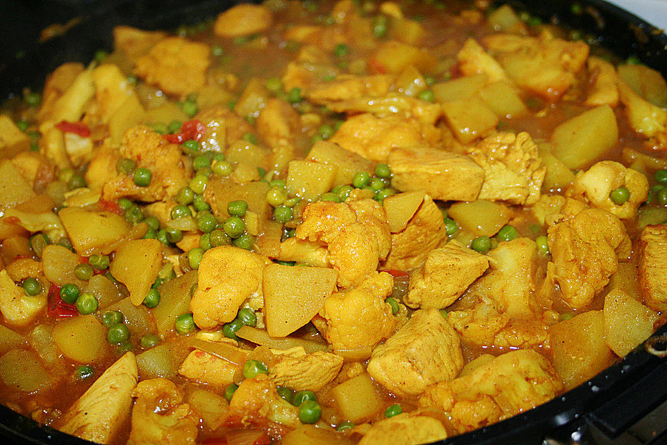 Kartoffel-Blumenkohl-Curry